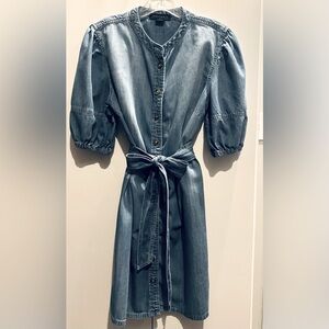Sanctuary Denim Shirt Dress Lightweight
button  down hits above knee not mini